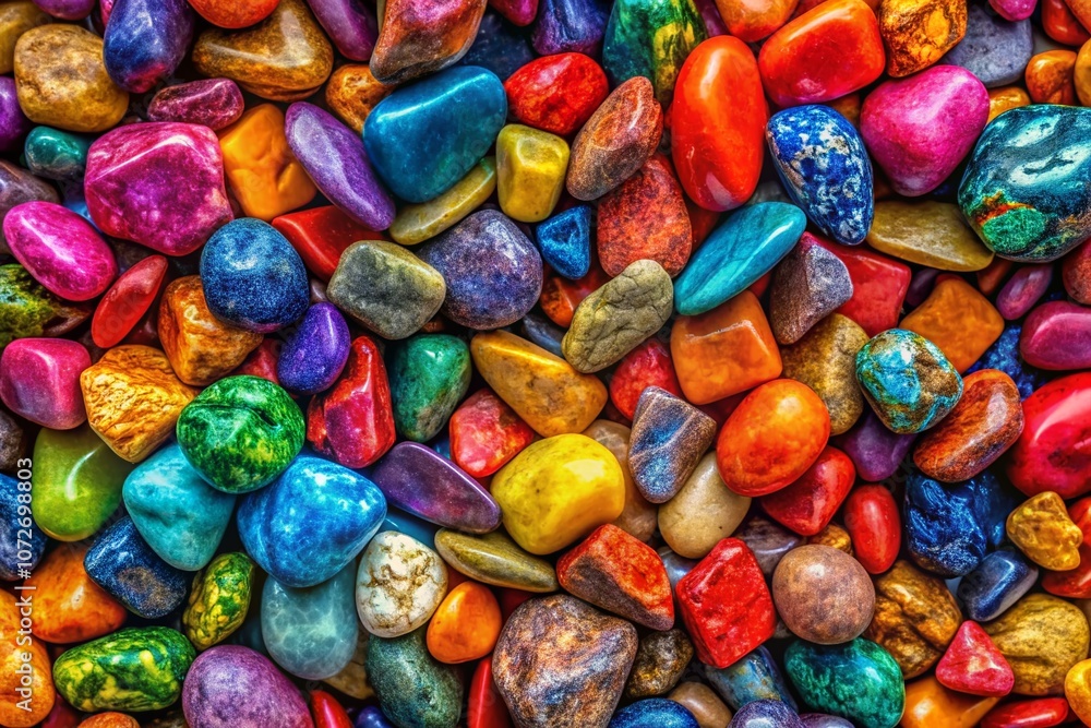Colorful and Magical Stones Pattern Background Created with Generative AI Tools for Vibrant Designs and Textures - Perfect for Wallpaper, Digital Art, and Creative Projects Colorful and Magical Stones Pattern Background Created with Generative AI Tools for Vibrant Designs and Textures - Perfect for Wallpaper, Digital Art, and Creative Projects