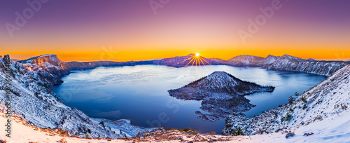 Crater Lake Sunrise