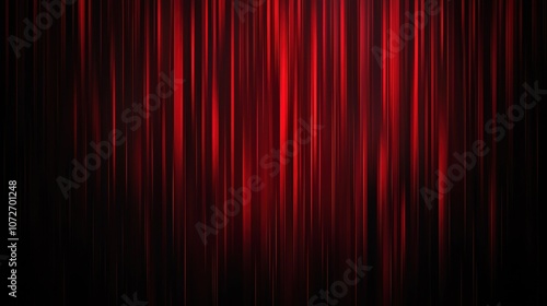Dramatic red and black abstract curtain background