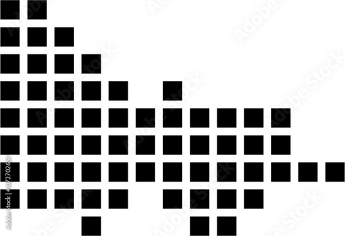 Pixelated Map of Victoria