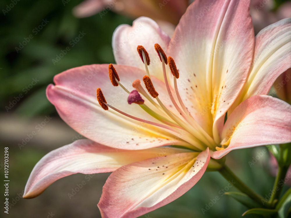 pink lily flower. flower, pink, lily, nature, plant, beauty, bloom, spring, blossom, garden, flowers, flora, petal, isolated, lilly, white, floral, closeup, petals, macro, blooming, bouquet, beautiful