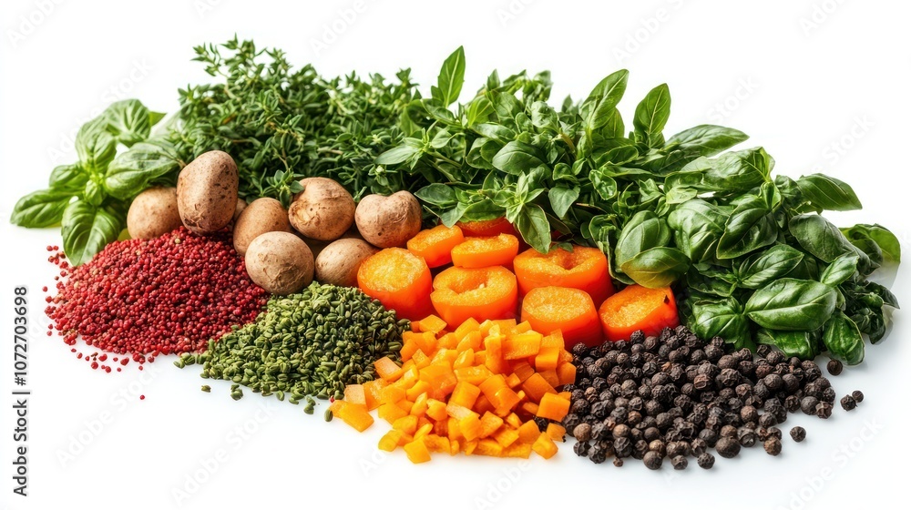 Fresh Herbs, Spices and Vegetables Fresh Herbs, Spices and Vegetables