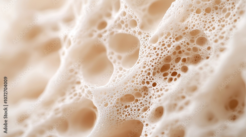 Close-up of textured porous material with intricate patterns Close-up of textured porous material with intricate patterns
