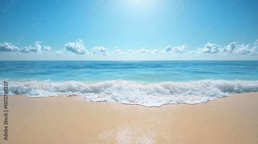Explore the tranquil beauty of serene ocean waves Explore the tranquil beauty of serene ocean waves
