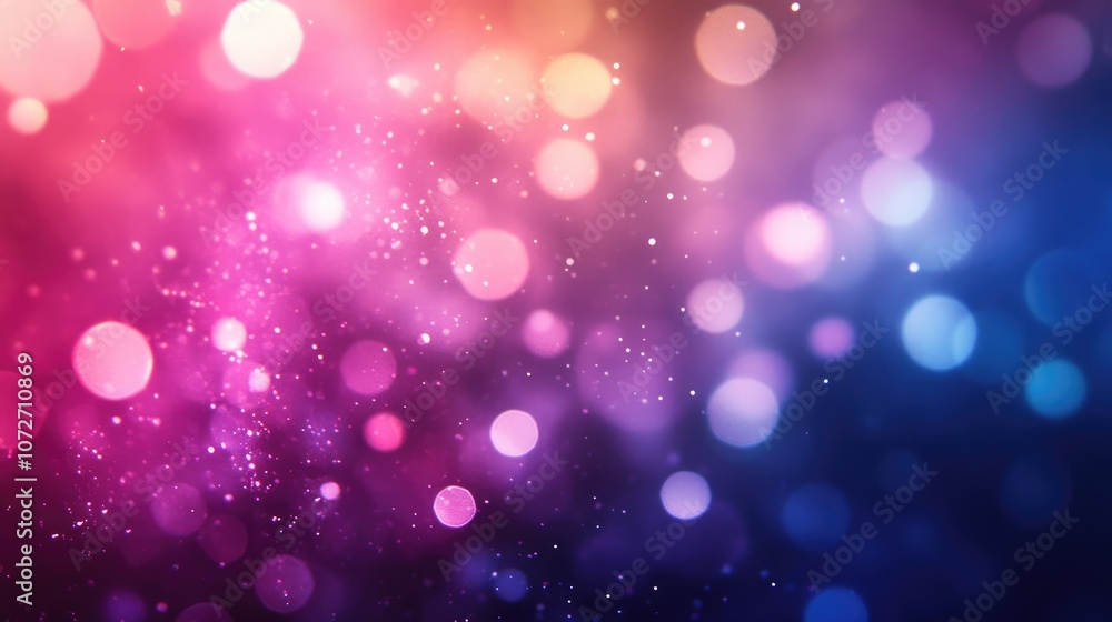 Colorful Bokeh Background with Soft Light Effects Colorful Bokeh Background with Soft Light Effects