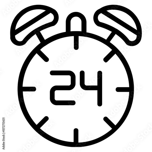 Analog Line Icon