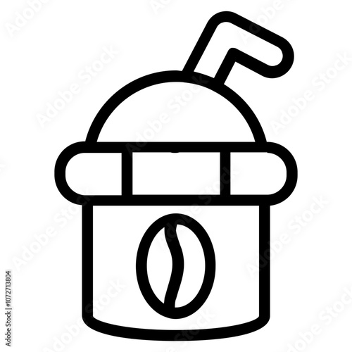 Caffeine Line Icon