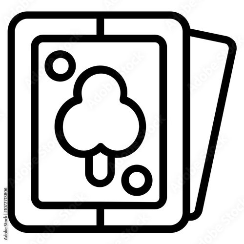 Card Line Icon