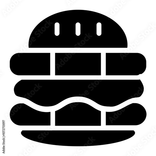 Junk Food Solid Icon