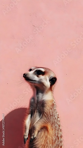 Wallpaper Mural meerkat on guard duty Torontodigital.ca