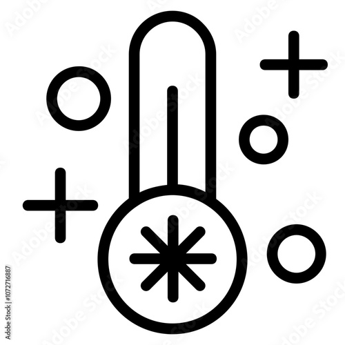 Temperature Line Icon