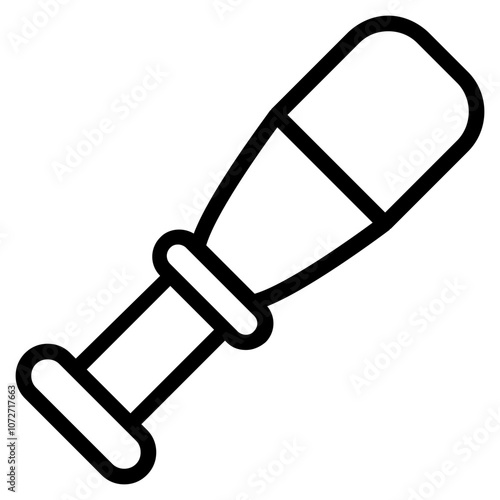 Incendiary Line Icon