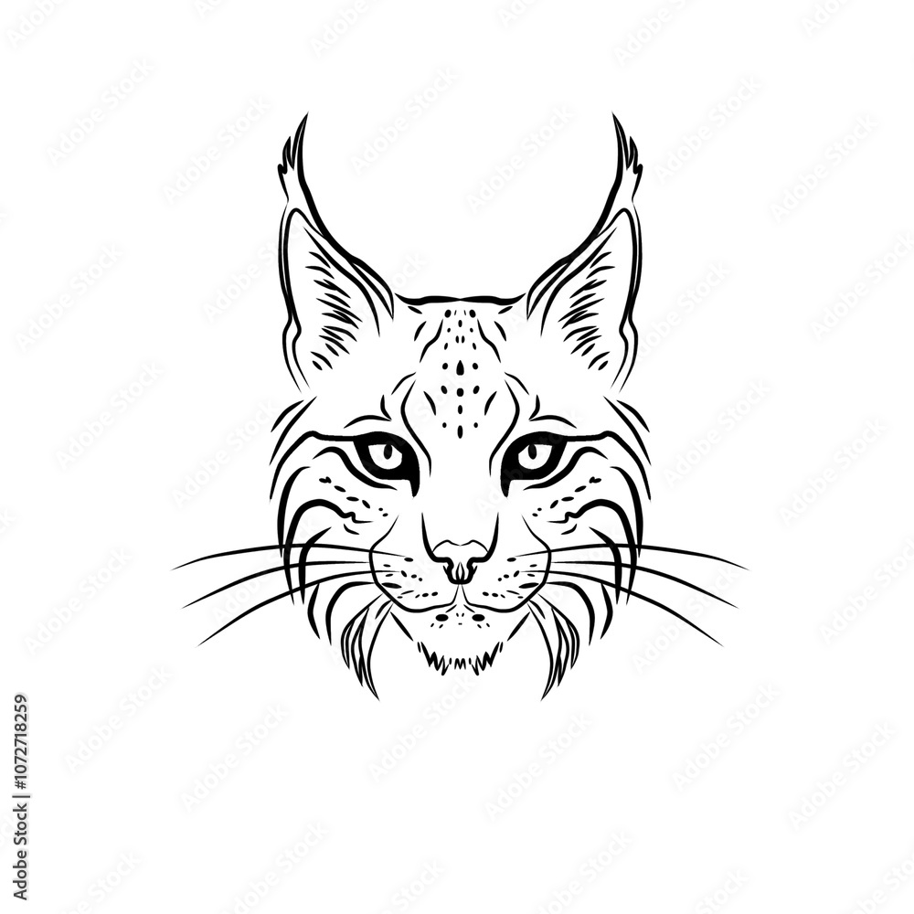 Iberian Lynx icon. Iberian Lynx The rarest animals in the world Iberian Lynx icon. Iberian Lynx The rarest animals in the world