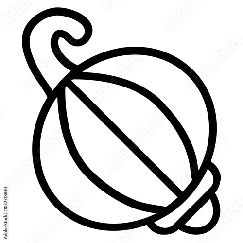 Onion Line Icon