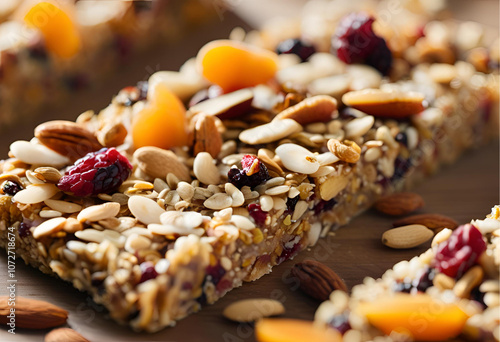 Homemade Fruit and Nut Energy Bars 