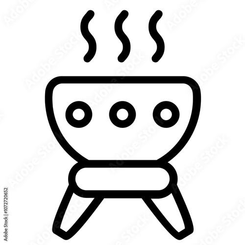 Grill Line Icon