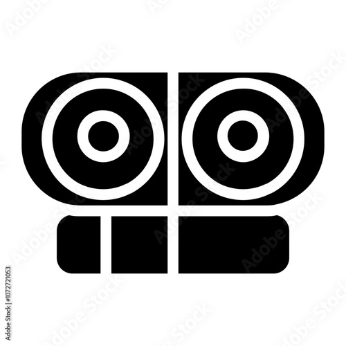 Speaker Solid Icon