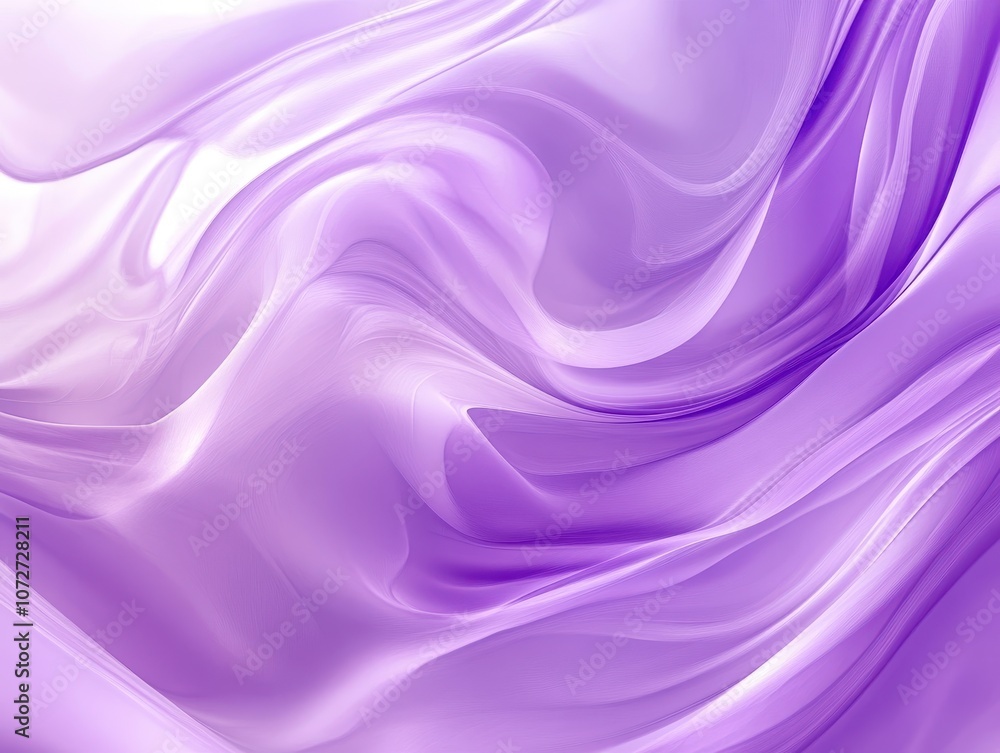 Abstract Purple and White Swirling Background - Digital Art Texture. Abstract Purple and White Swirling Background - Digital Art Texture.