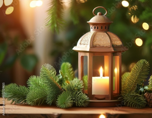 Festive Lantern Decor for Christmas