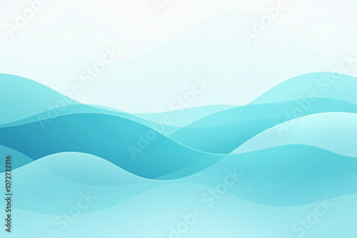 Abstract flow - Fluidity of water photo