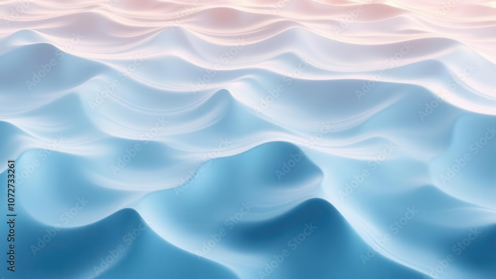 Obraz premium Abstract background of wave ripples creating a harmonious pattern, wave, aesthetic, texture