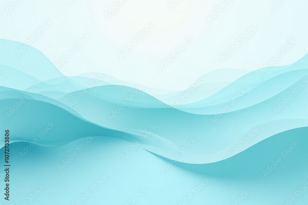 Abstract flow - Fluidity of water Abstract flow - Fluidity of water