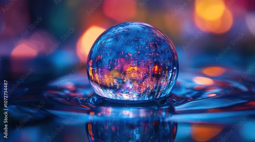 Glass Ball Reflection Glass Ball Reflection