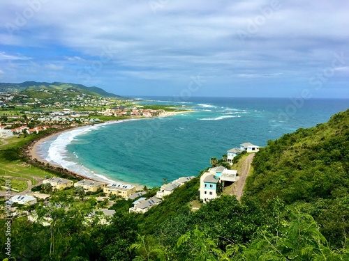 Overlooking the Island of Saint Kitts photo