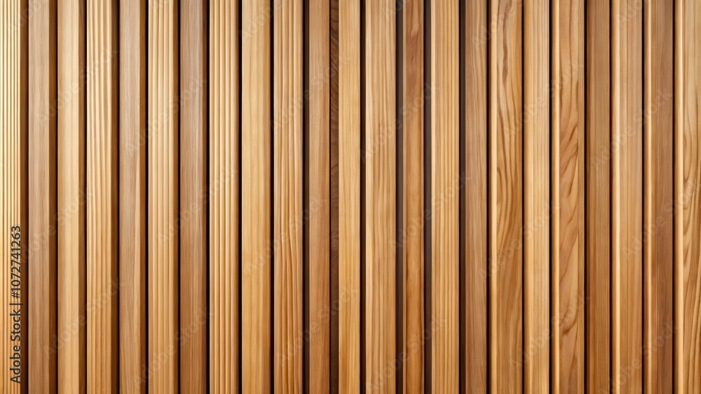 A close-up view of a wooden wall with vertical slats, showcasing the natural grain and texture of the wood. A close-up view of a wooden wall with vertical slats, showcasing the natural grain and texture of the wood.