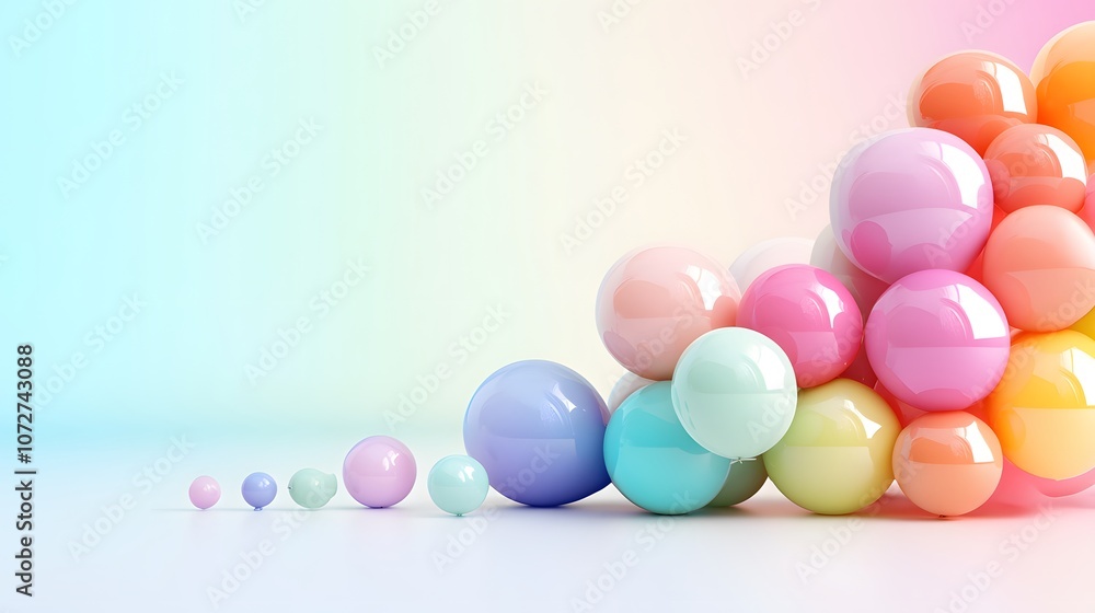 Pastel Balloons Pastel Balloons