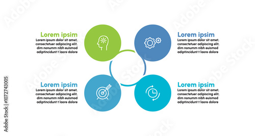 Business data visualization. timeline infographic icons designed for abstract background template