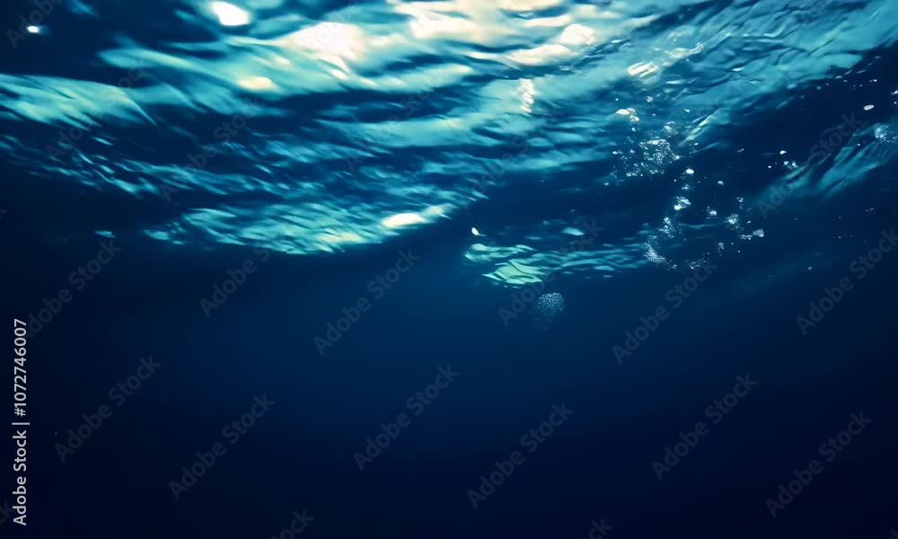 Blur sparks background. Undersea lights reflection. Iridescent flecks motion on blue Blur sparks background. Undersea lights reflection. Iridescent flecks motion on blue