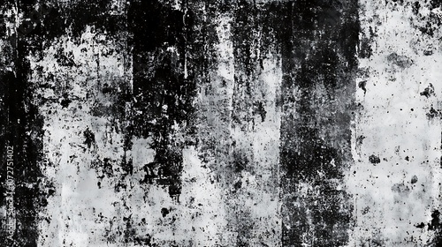 Wallpaper Mural Grunge black and white background Old scratched metal texture Torontodigital.ca