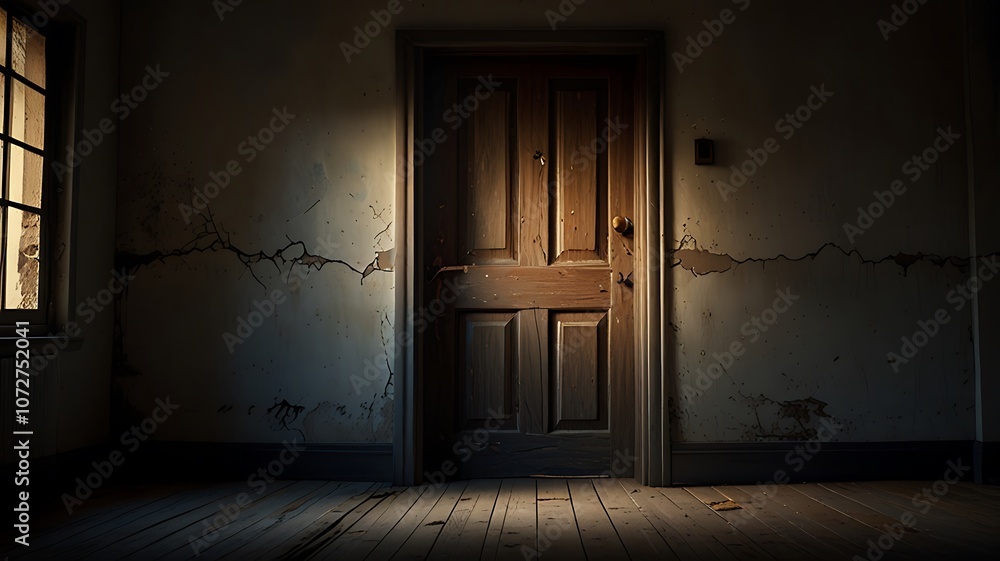 Obraz premium room with door