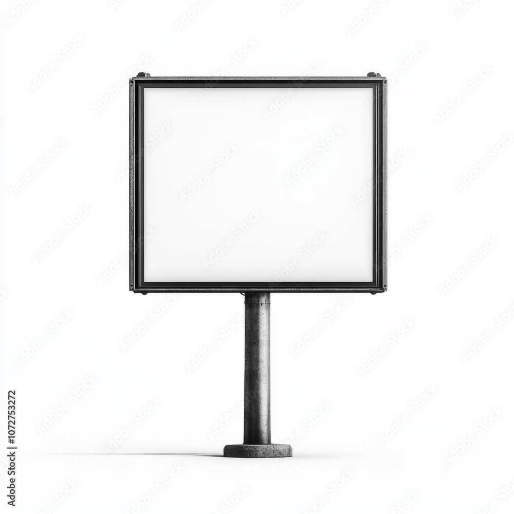 realistic high quality Blank street billboard poster realistic high quality Blank street billboard poster