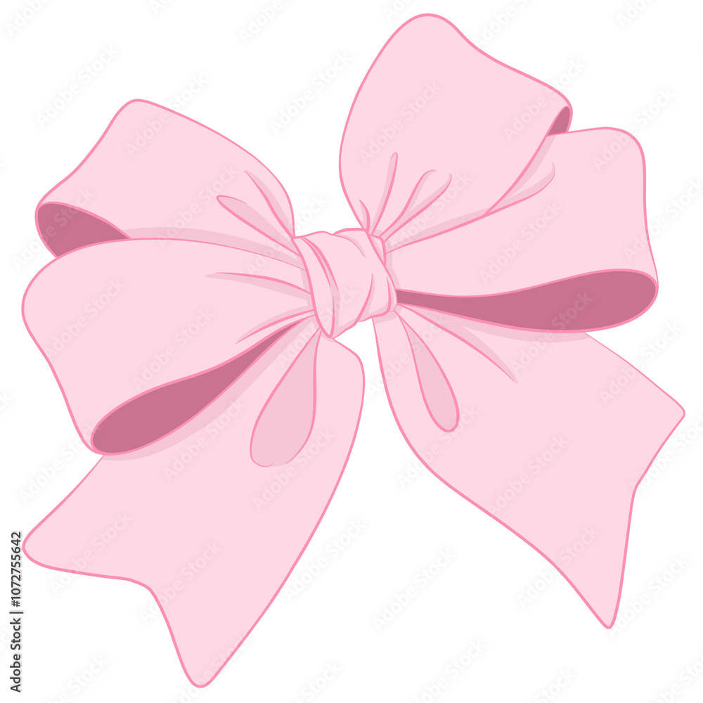 cute coquette Ribbon pink aesthetic illustration cute coquette Ribbon pink aesthetic illustration