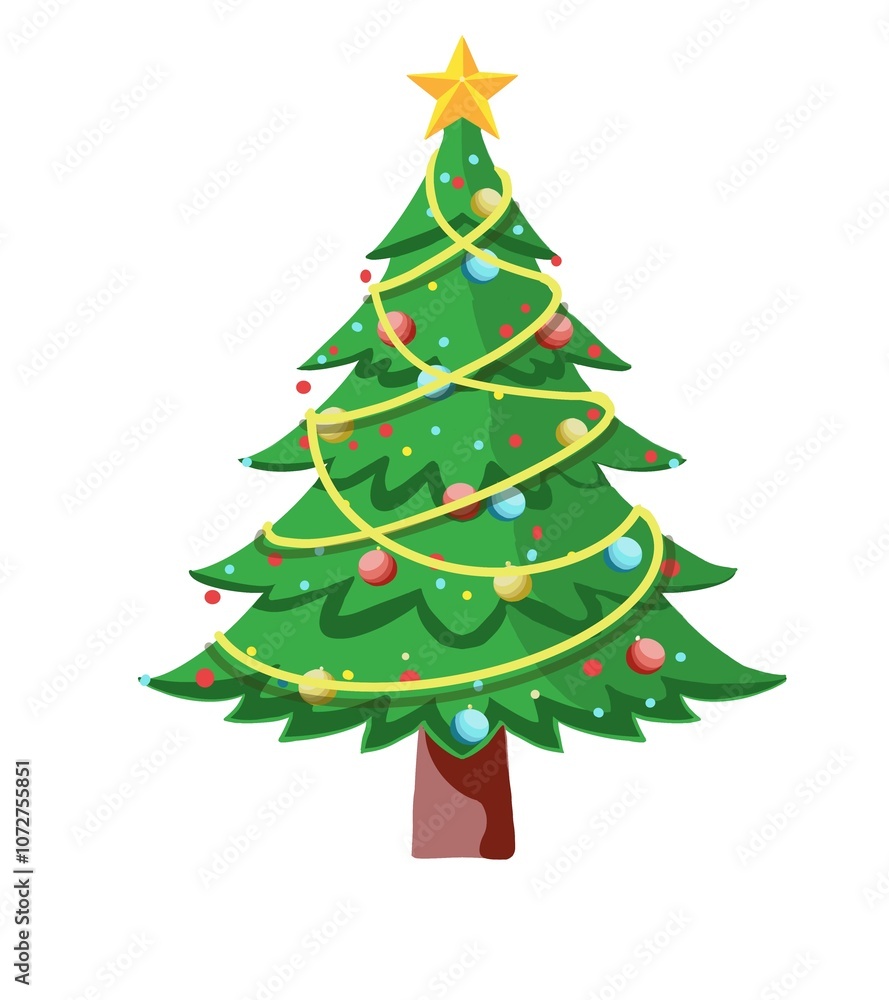 christmas tree isolated on white christmas tree isolated on white