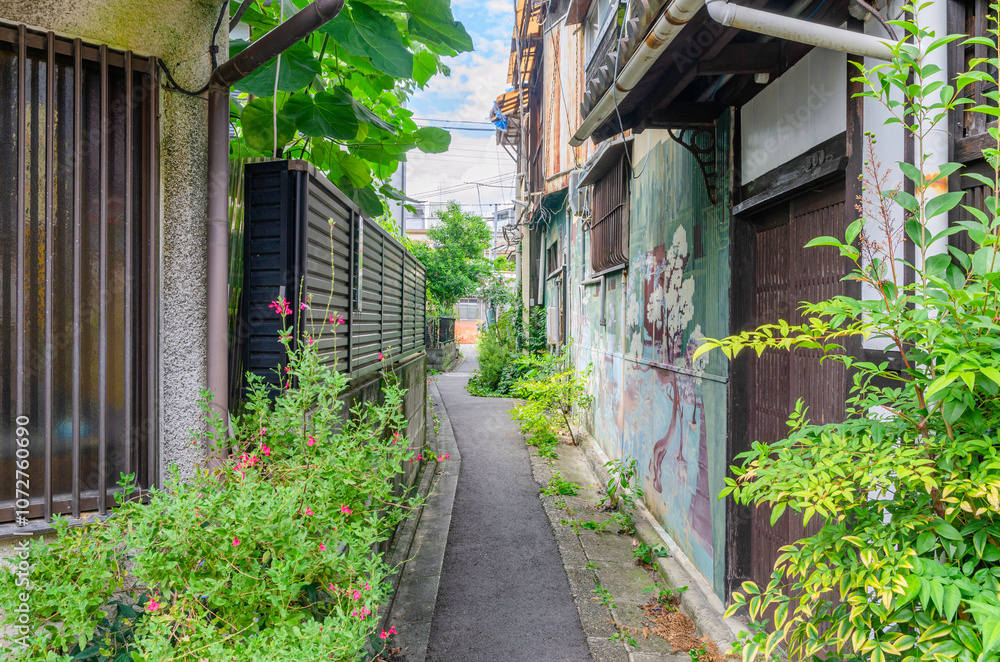 住宅街の通り