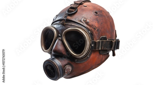 Steampunk Gas Mask with Goggles