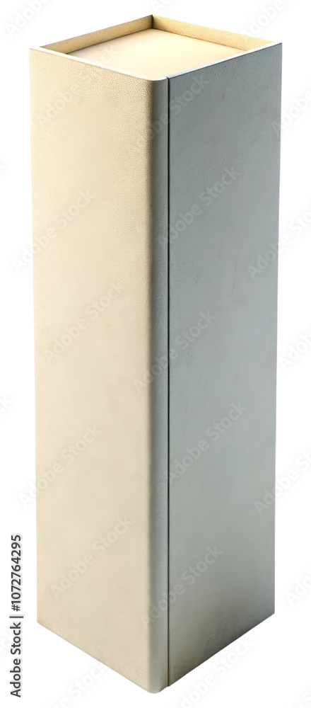 3D Tall White Cardboard Box Isolated on Transparent Background, Realistic Packaging Mockup for Shipping, Storage, and Product Packaging 3D Tall White Cardboard Box Isolated on Transparent Background, Realistic Packaging Mockup for Shipping, Storage, and Product Packaging
