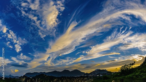 Capturing the Beauty of Blue Sky and White Clouds in Photography