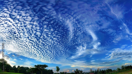 Capturing the Beauty of Blue Sky and White Clouds in Photography