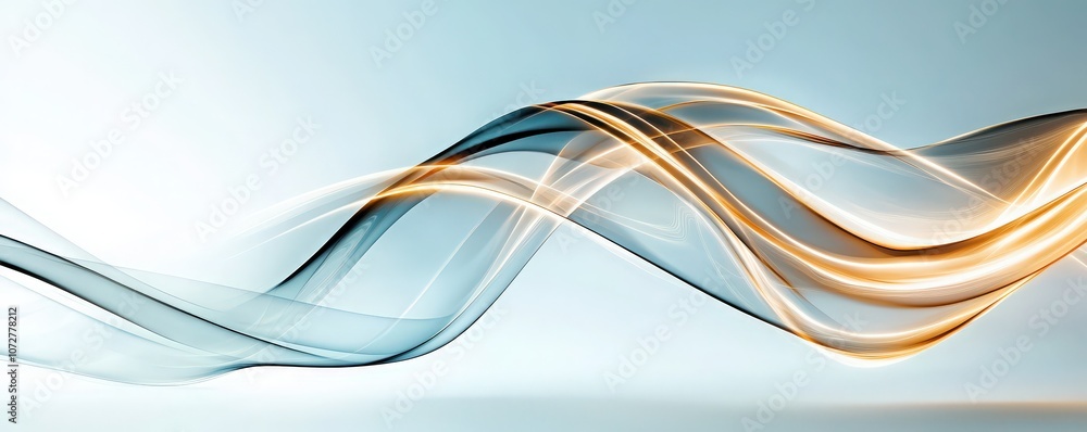 Fototapeta premium Abstract Wave Design.