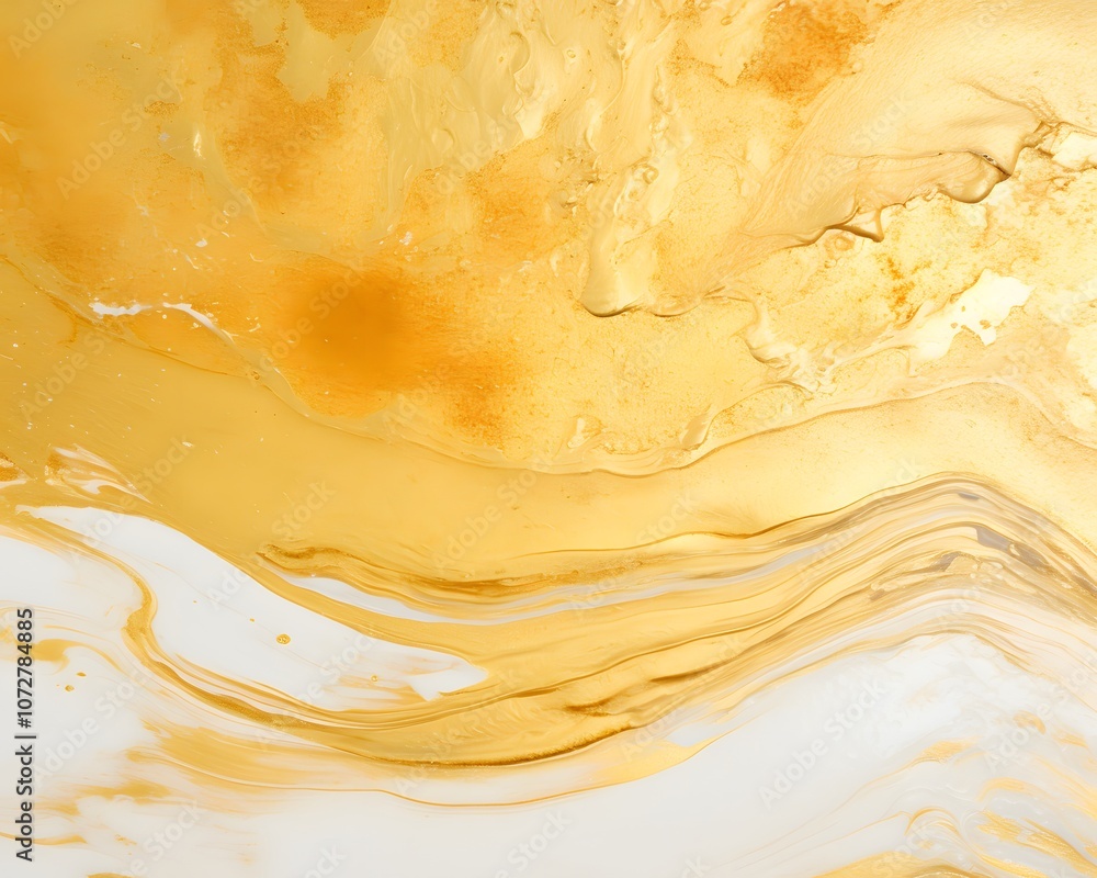 custom made wallpaper toronto digitalAbstract golden fluid art with swirling patterns and textures.