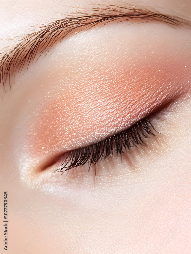 Obraz premium Elegant High-Fashion Beauty Portraits with Radiant Skin, Glamorous Makeup, and Luxurious Skincare Glow.