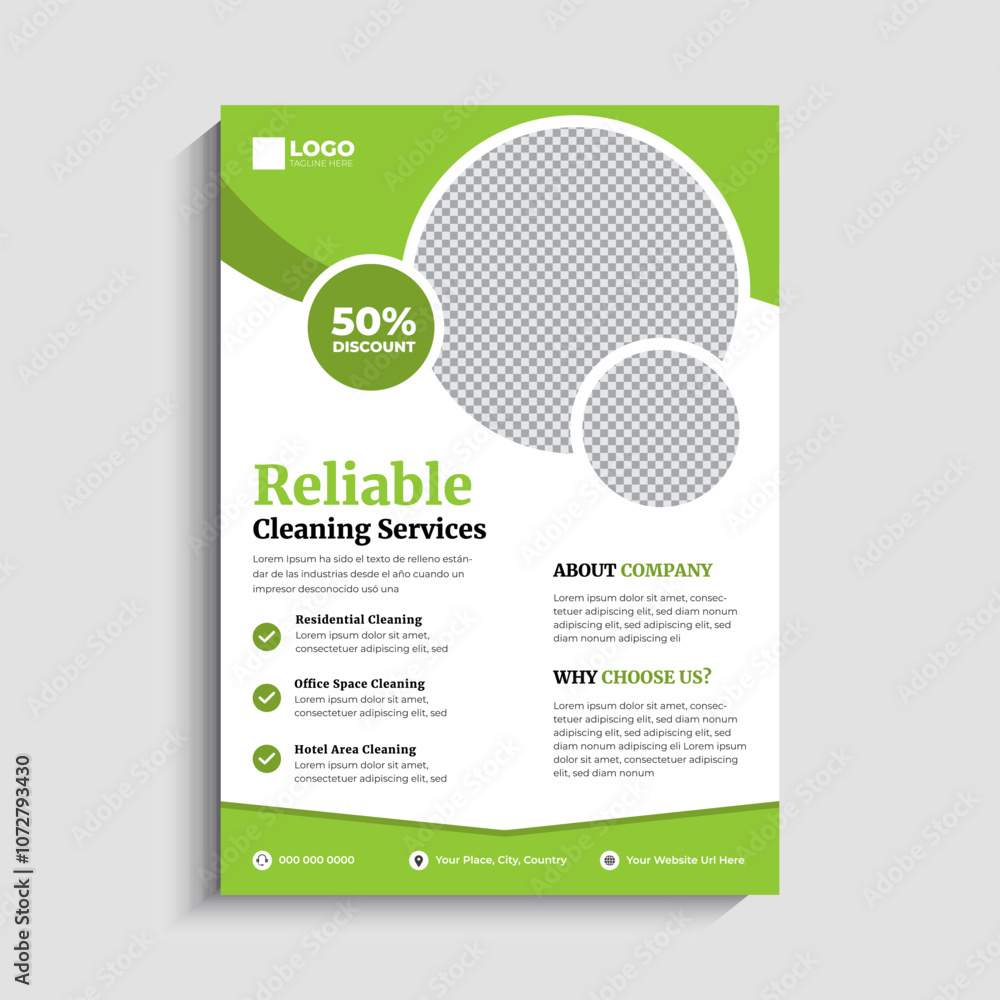 Cleaning Service Flyer Template Design Cleaning Service Flyer Template Design