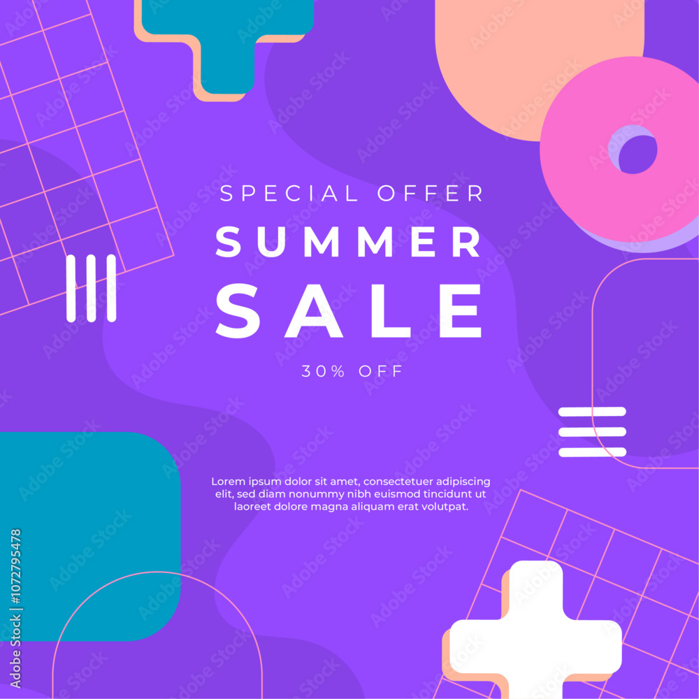 Vibrant Abstract Design for Big Sale Promotion Vibrant Abstract Design for Big Sale Promotion