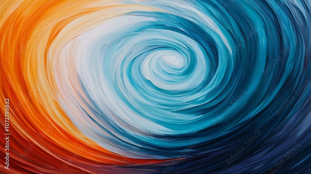 Swirling Colors in Fluid Motion Abstract Composition Swirling Colors in Fluid Motion Abstract Composition