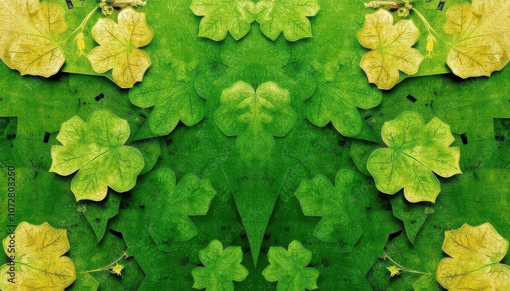 a close up of a green leaf with a pattern of leaves a close up of a green leaf with a pattern of leaves