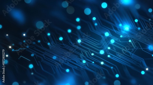 Digital background for tech, AI, data, audio, graphics